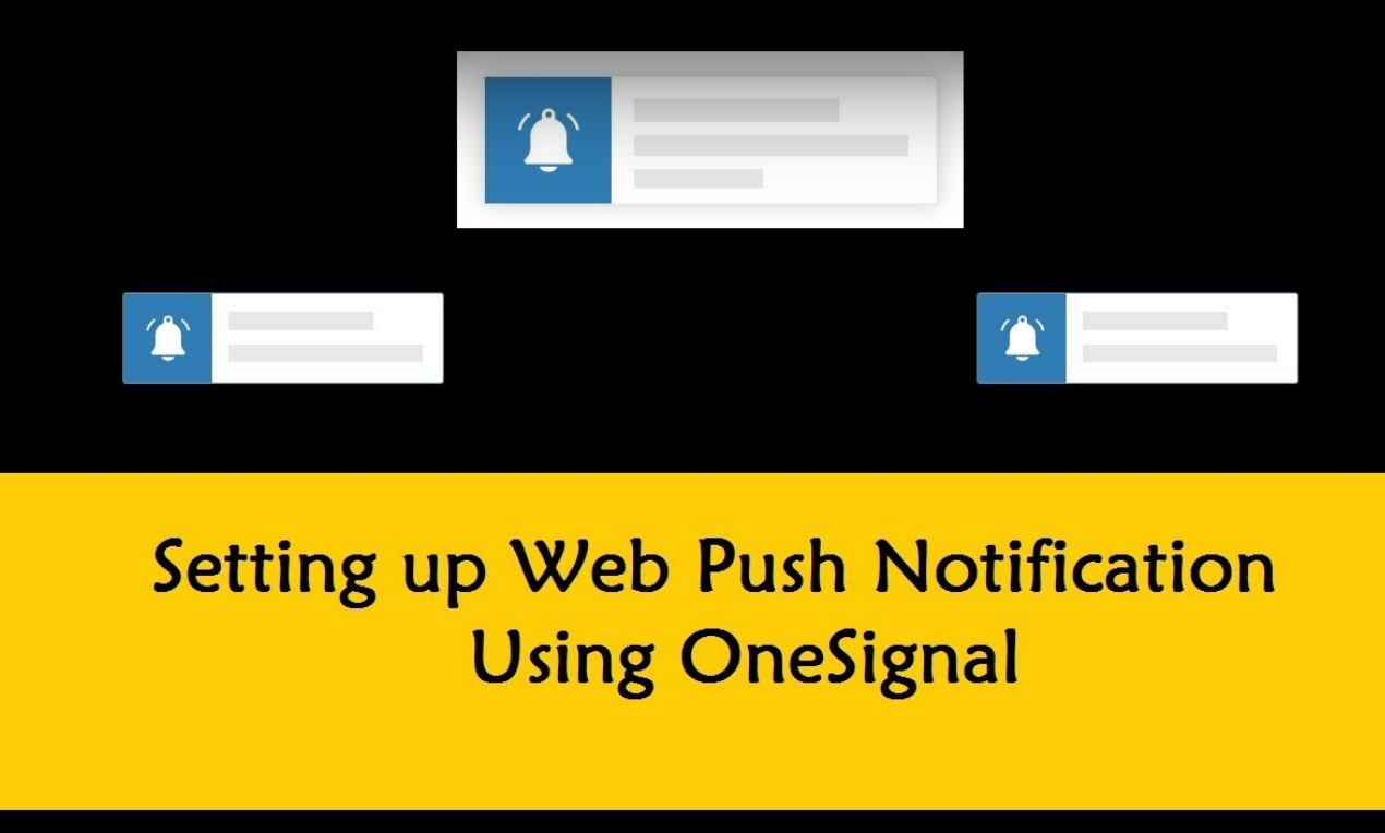 Send web push notification using OneSignal